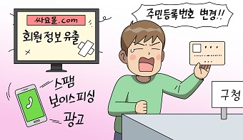 인터넷 쇼핑몰에 등록된 주민등록번호가 불법 유출된 경우, 
주민등록번호를 변경할 수 있을까요?