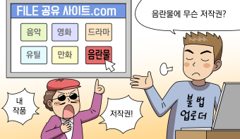 음란물에 저작권이 어딨어!!??