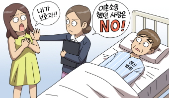이혼소송을 제기했던 아내, 남편의 보호자가 될 수 있을까요? 이혼소송을 제기했던 아내, 남편의 보호자가 될 수 있을까요?