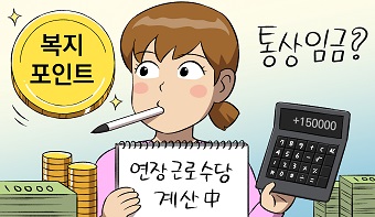 근로자에게 제공한 복지포인트는 임금에 해당할까요?