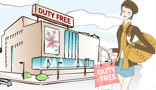 Use of duty free shops