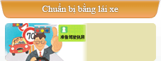 Chuẩn bị bằng lái xe