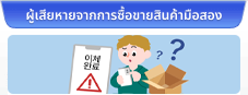 ผู้เสียหายจากการซื้อขายสินค้ามือสอง