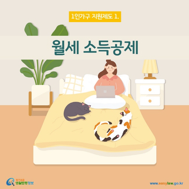 www.easylaw.go.kr 월세 소득공제