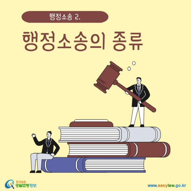 www.easylaw.go.kr 행정소송의 종류