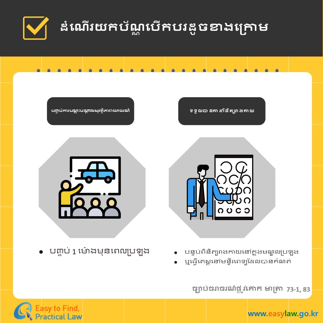 ប័ណ្ណបើកបរយានយន្ត[2]