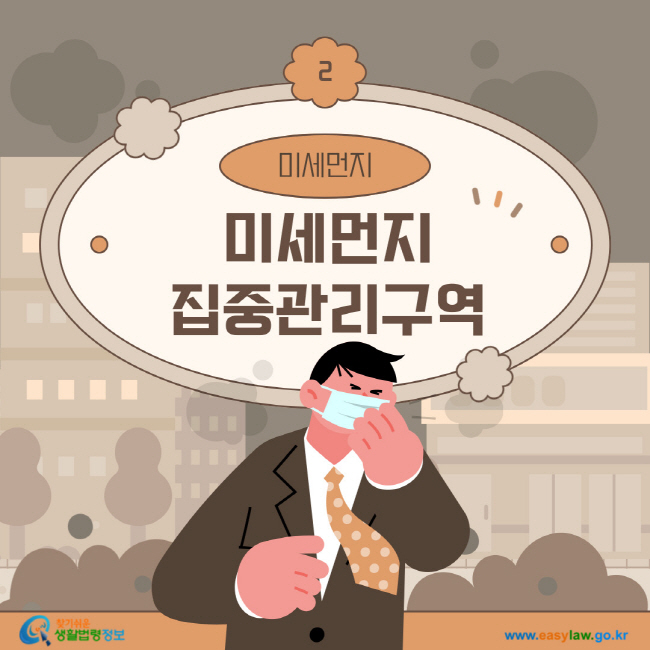 미세먼지 2. 미세먼지 집중관리구역