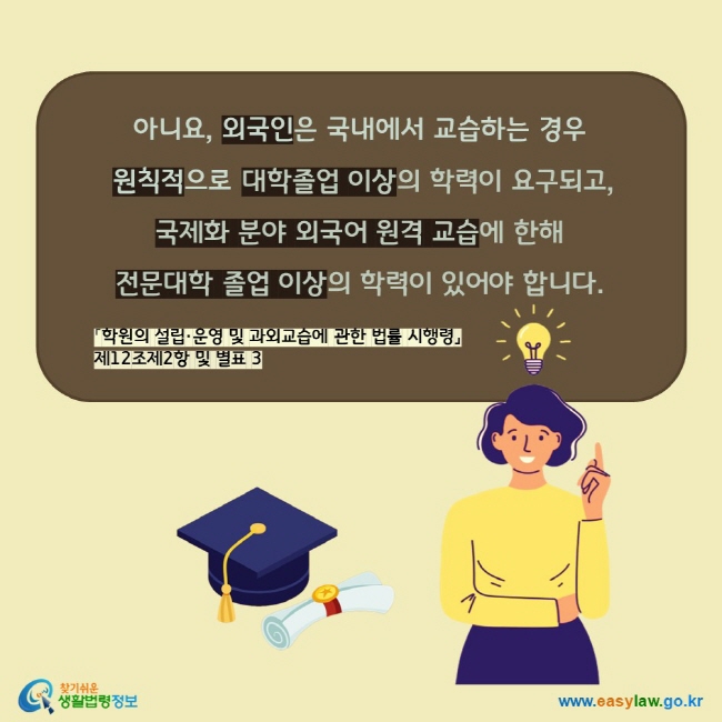 [크기변환]05_학원의 설립 운영 및 과외교습_학원 강사의 자격기준(2-3-1)