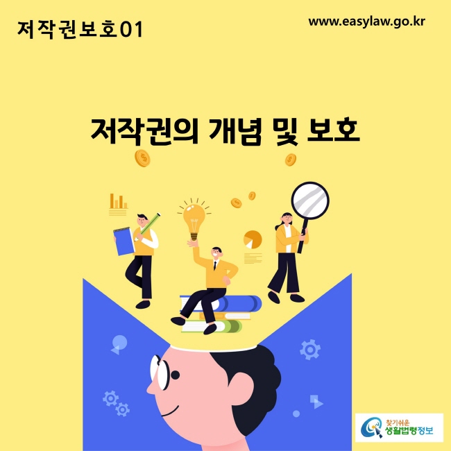 www.easylaw.go.kr 저작권의 개념 및 보호