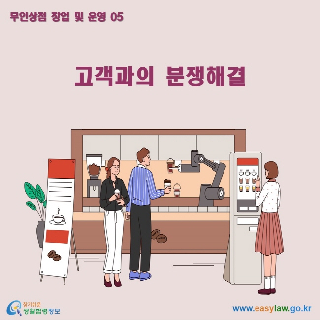 무인상점 창업 및 운영 05 고객과의 분쟁해결