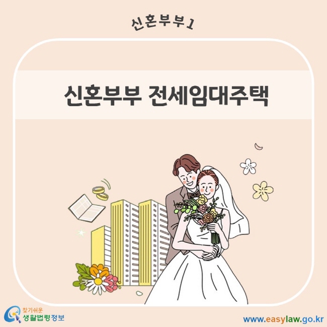 신혼부부 1. 신혼부부 전세임대주택 찾기쉬운 생활법령정보 www.easylaw.go.kr