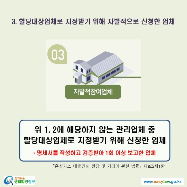 배출권 할당업체 3