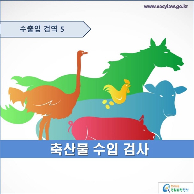 수출입 검역 5

축산물 수입 검사

www.easylaw.go.kr 찾기쉬운 생활법령정보 로고