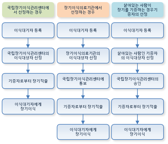 이식대상자 선정 절차