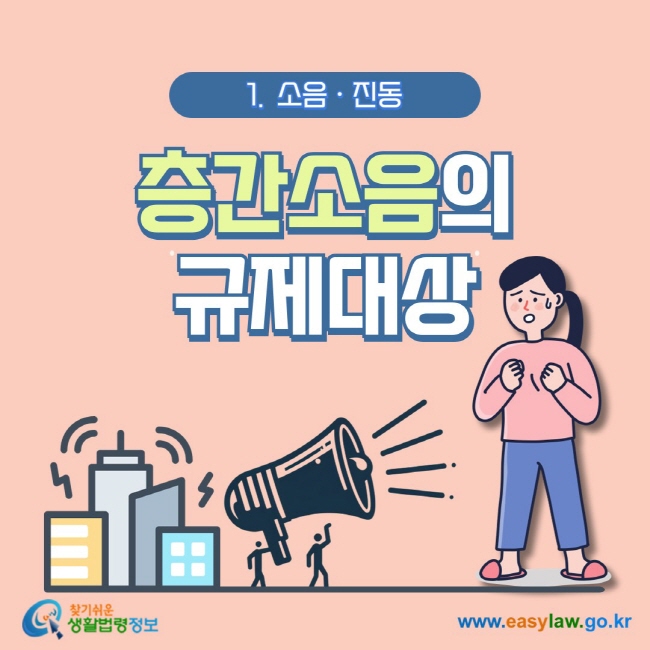 1. 소음ㆍ진동 층간소음의 규제대상