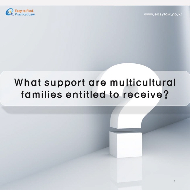 What support are multicultural families entitled to receive?